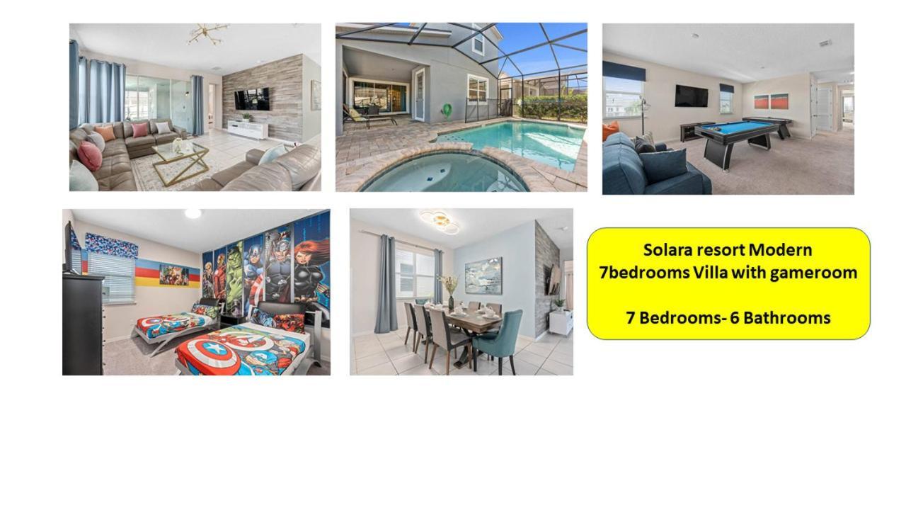 Modern Solara Villa With Pool, 7Bd Kissimmee Exterior foto